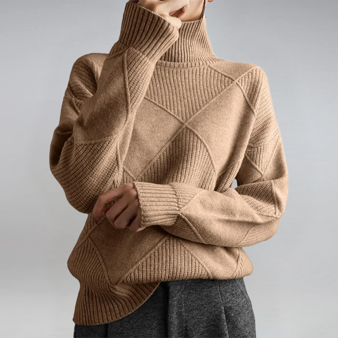 Sienna - Maglione Collo Alto Luxe
