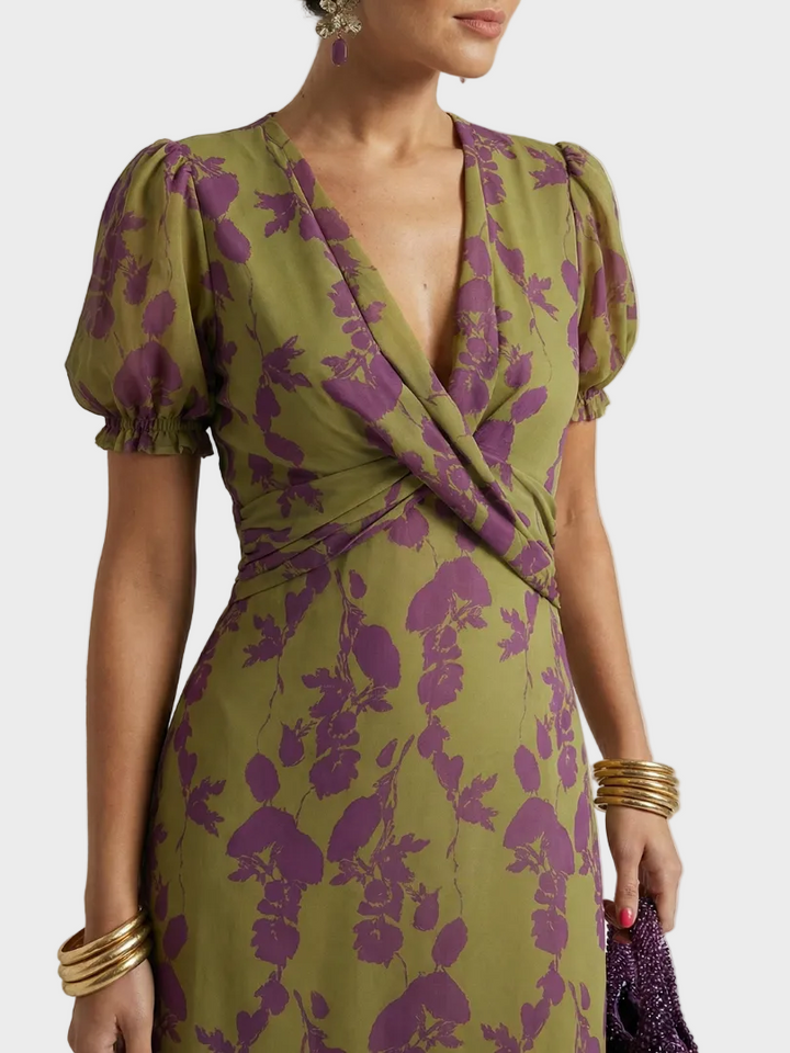 Natalia - Floral Midi Dress