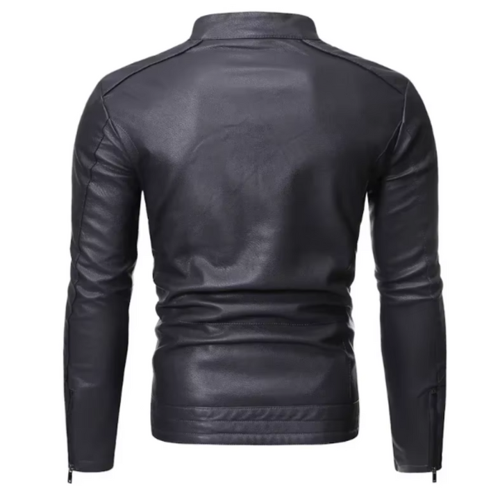 Giacca di pelle elegante