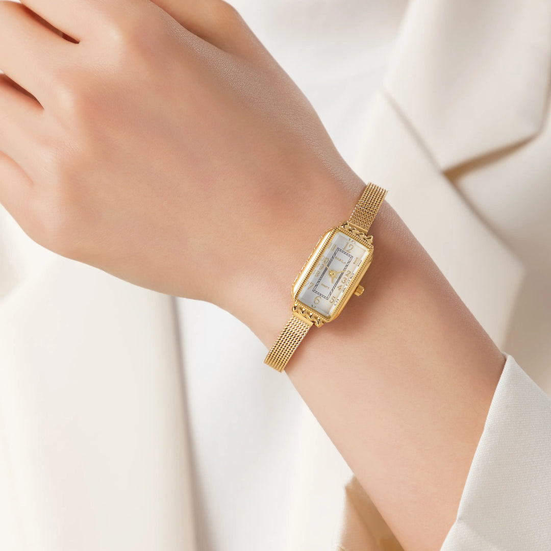 Matilda - Orologio con bracciale testurizzato