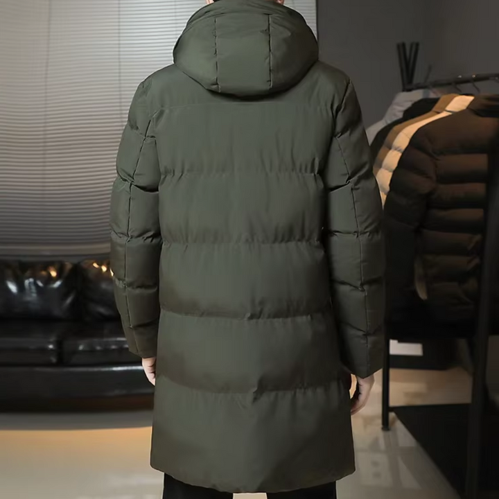 Elegante giacca invernale lunga