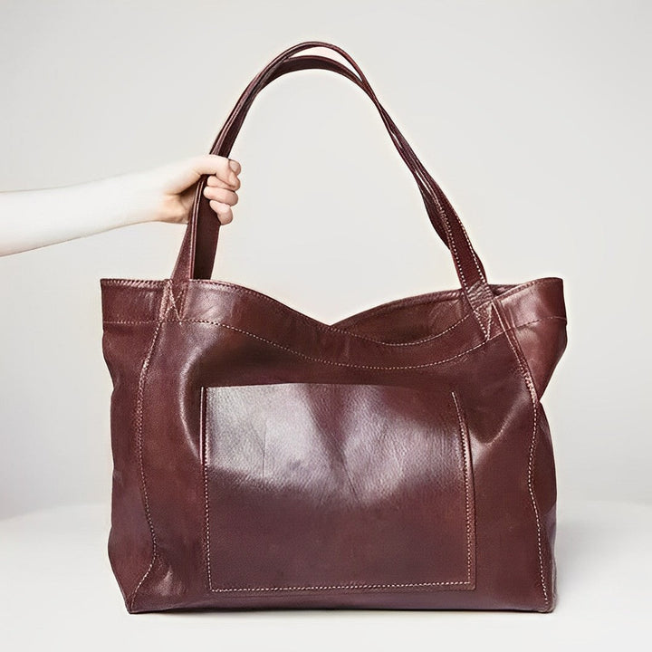 Borsa a tracolla in pelle vintage