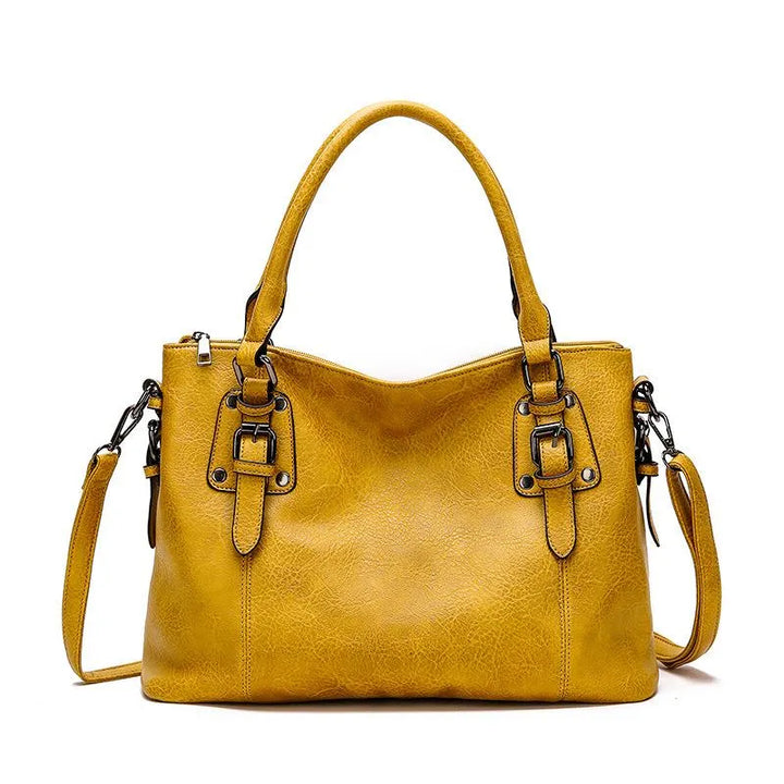 Elegante borsa a tracolla in pelle