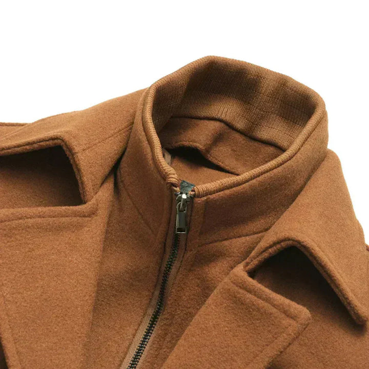 Cappotto in misto lana senza tempo