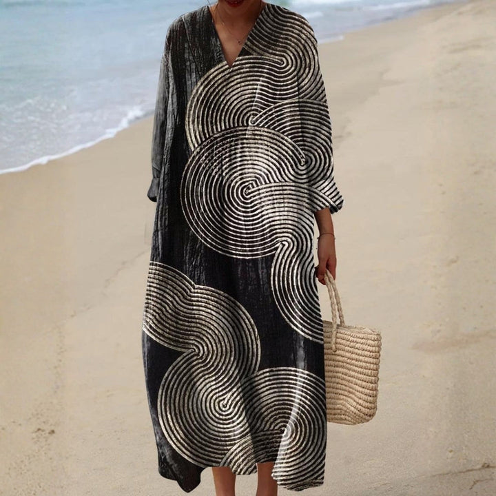 Jasmine - Abito patchwork bohémien