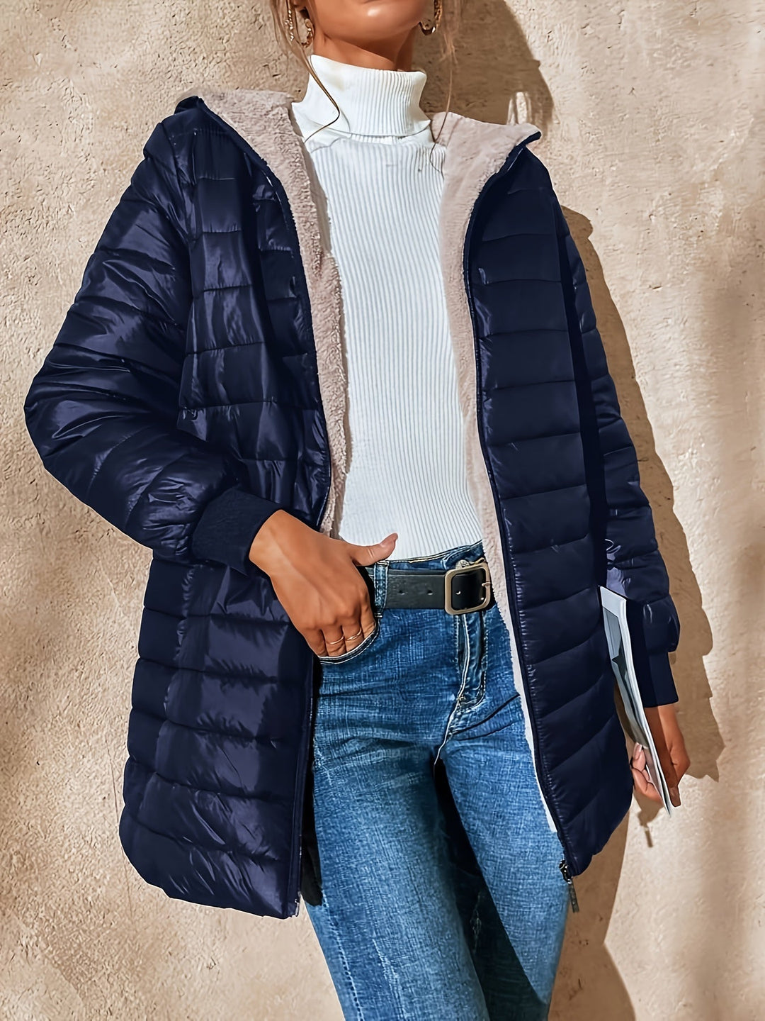 Giacca lunga casual