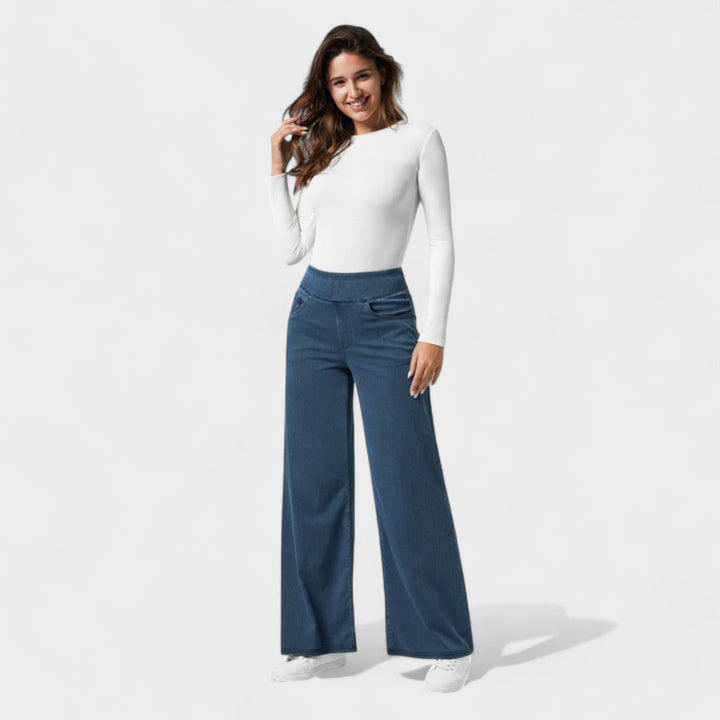 Sienna - Jeans in denim dal taglio ampio