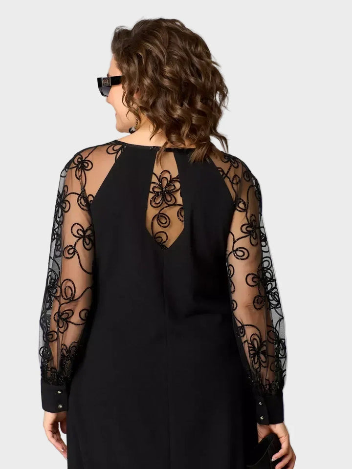 Celina - vestito midi classico per occasioni speciali