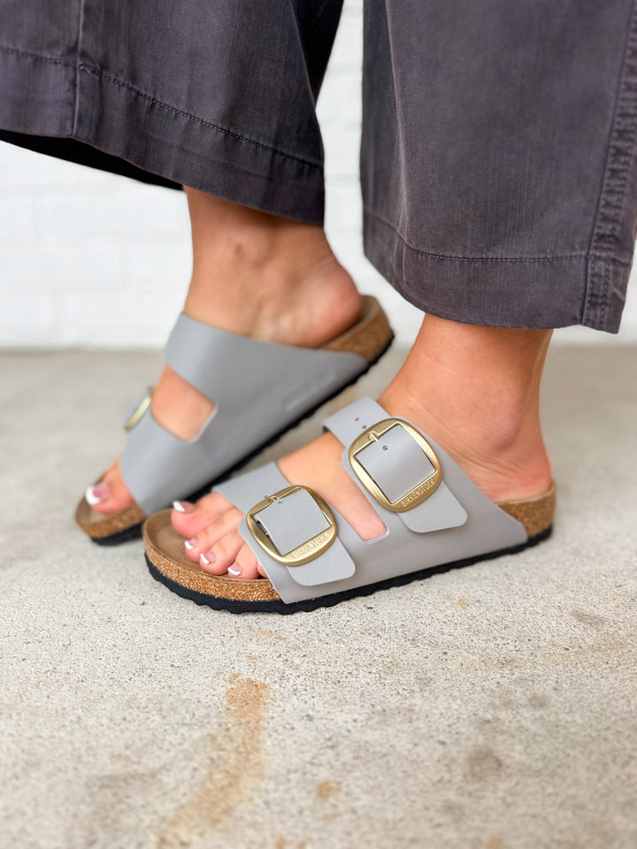 Sandali Birkenstock Arizona Big Buckle Birko-Flor - Stone Coin