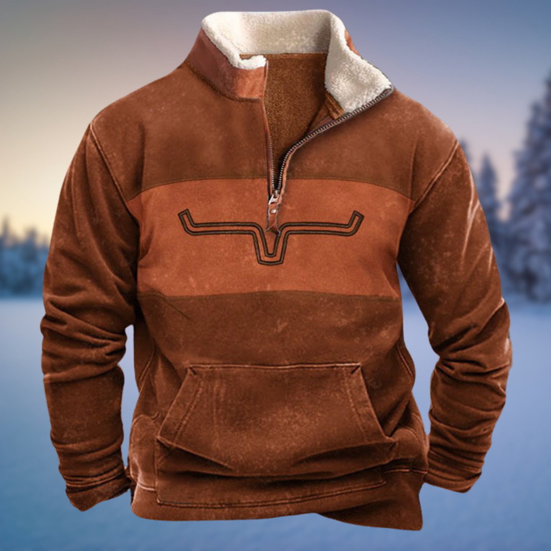 Zachary - Felpa con cappuccio casual morbida