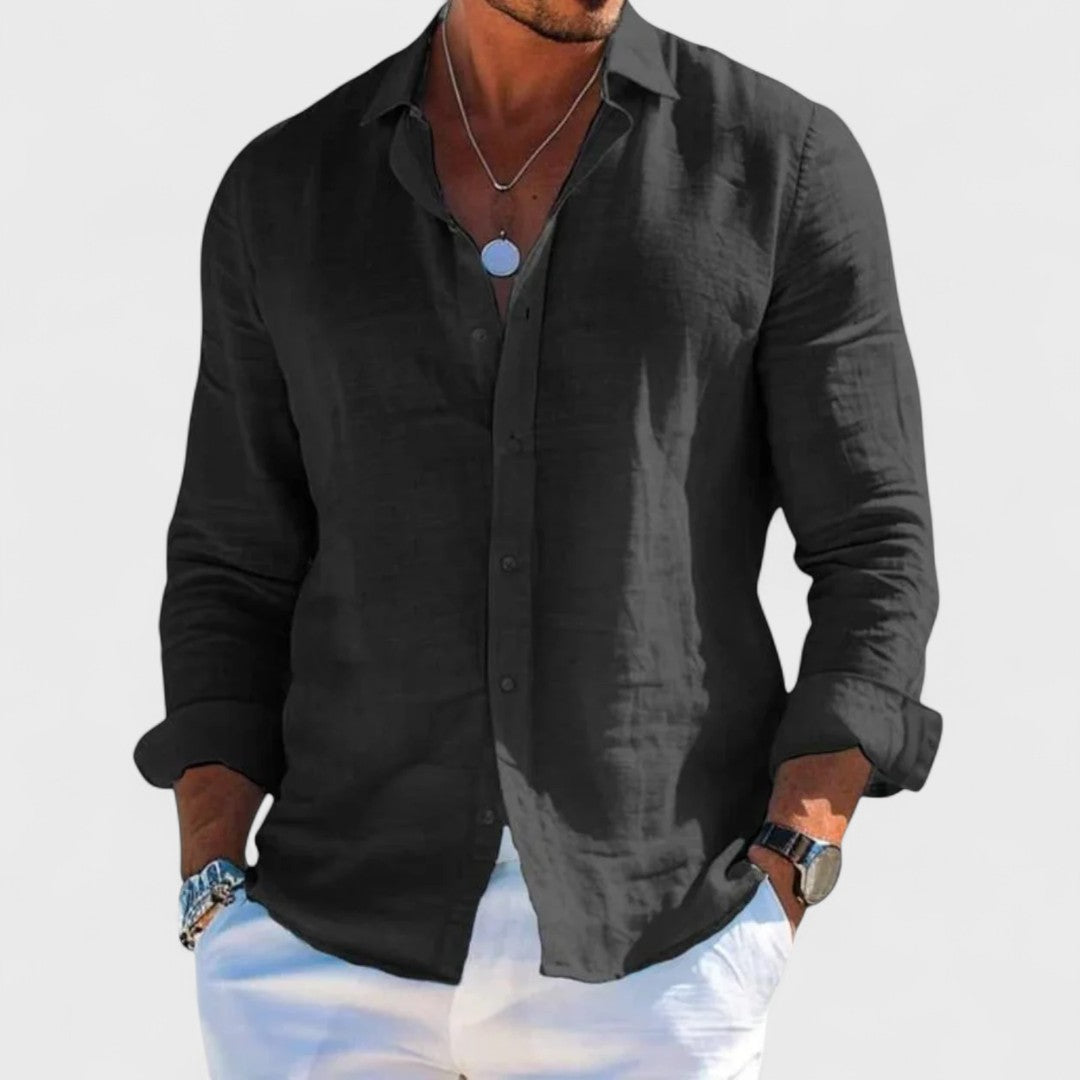 Miravo | Camicia in Lino Artigianale da Uomo