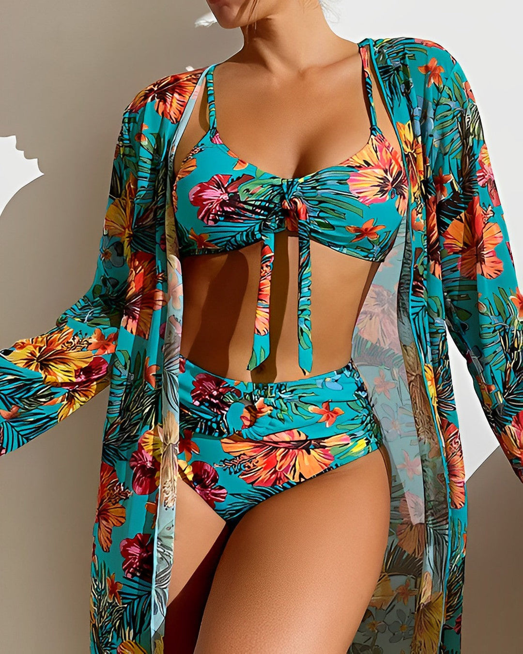 Esmere™ | Completo bikini e pareo di lusso