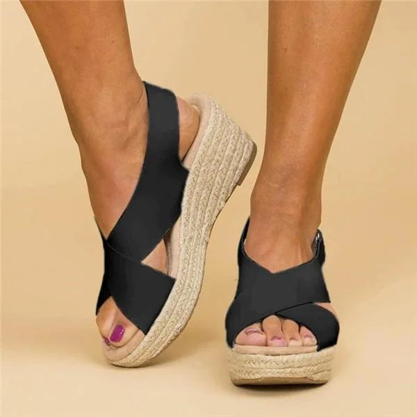 Zarasa™ | Sandali con zeppa eleganti