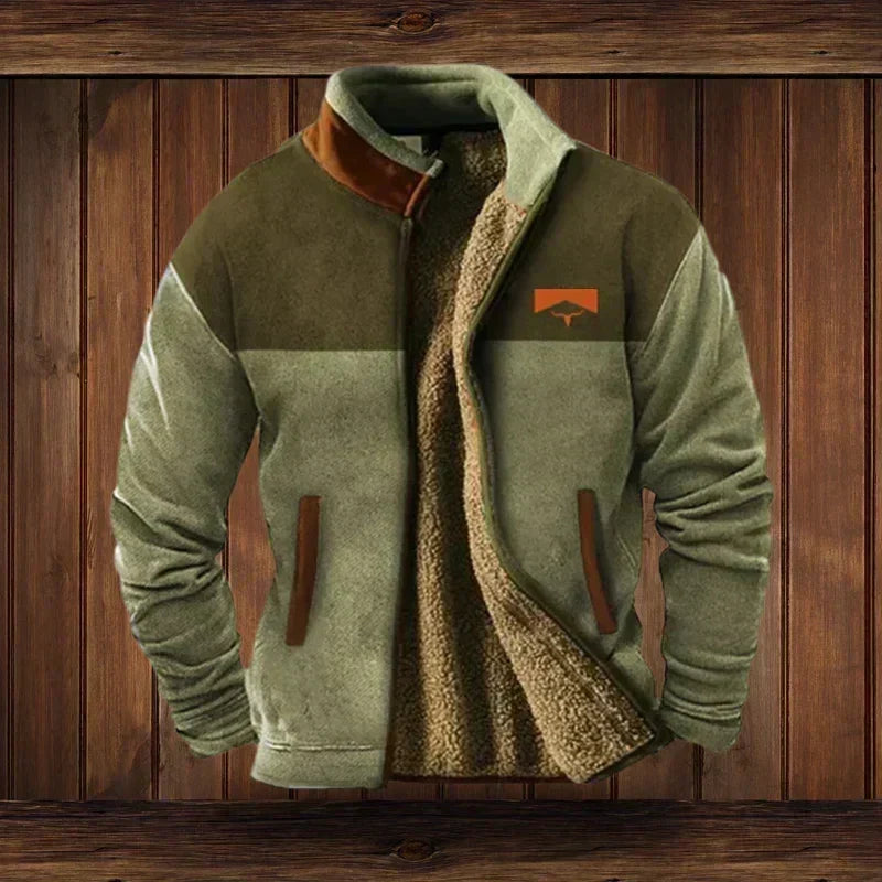 James - Gilet in pile outdoor