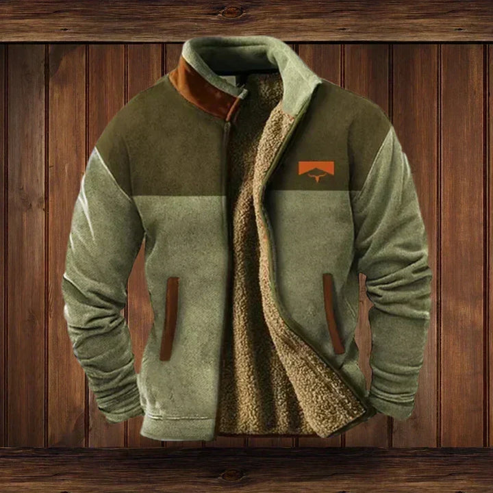 James - Gilet in pile outdoor