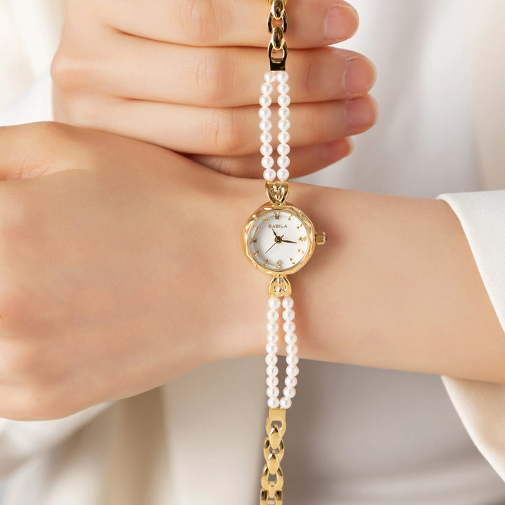 Olivia - Orologio in oro lavorato