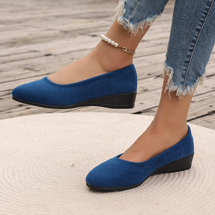 Eliane - Ballerine comode con suola a piattaforma
