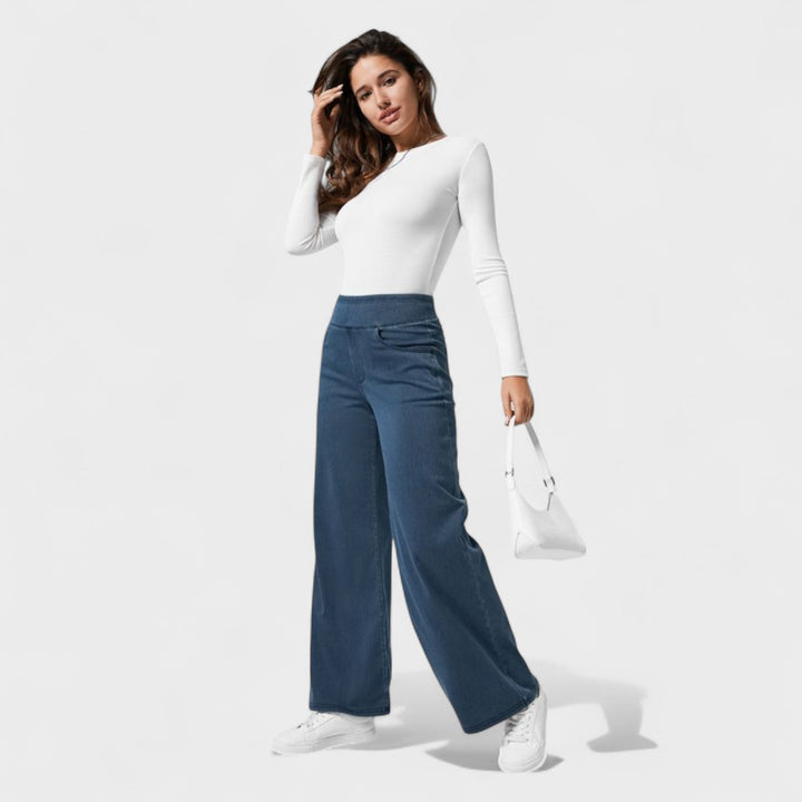 Sienna - Jeans in denim dal taglio ampio