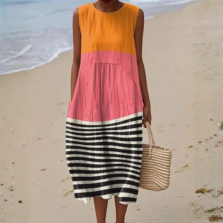 Bonnie - Abito Colour Block