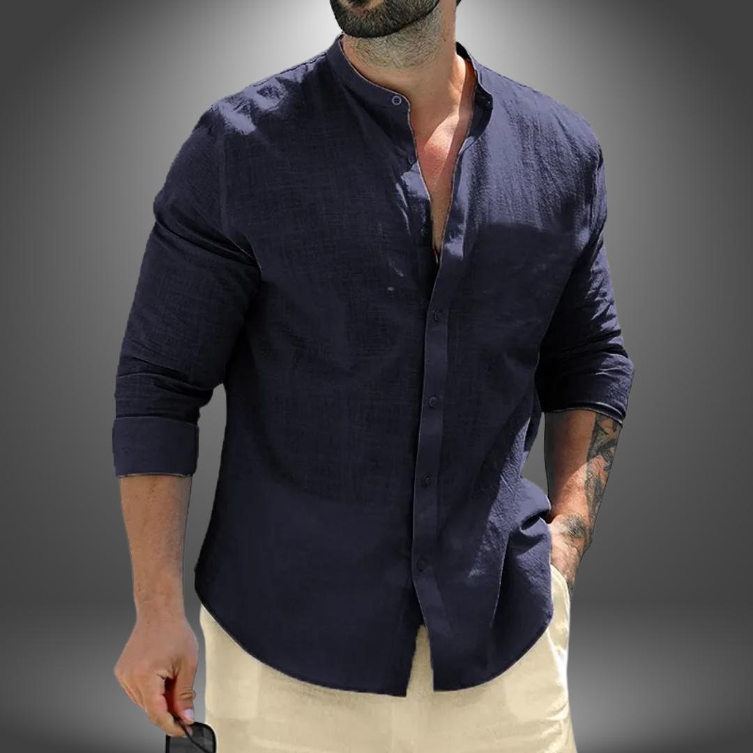 Jack | Camicia Artigianale a Maniche lunghe