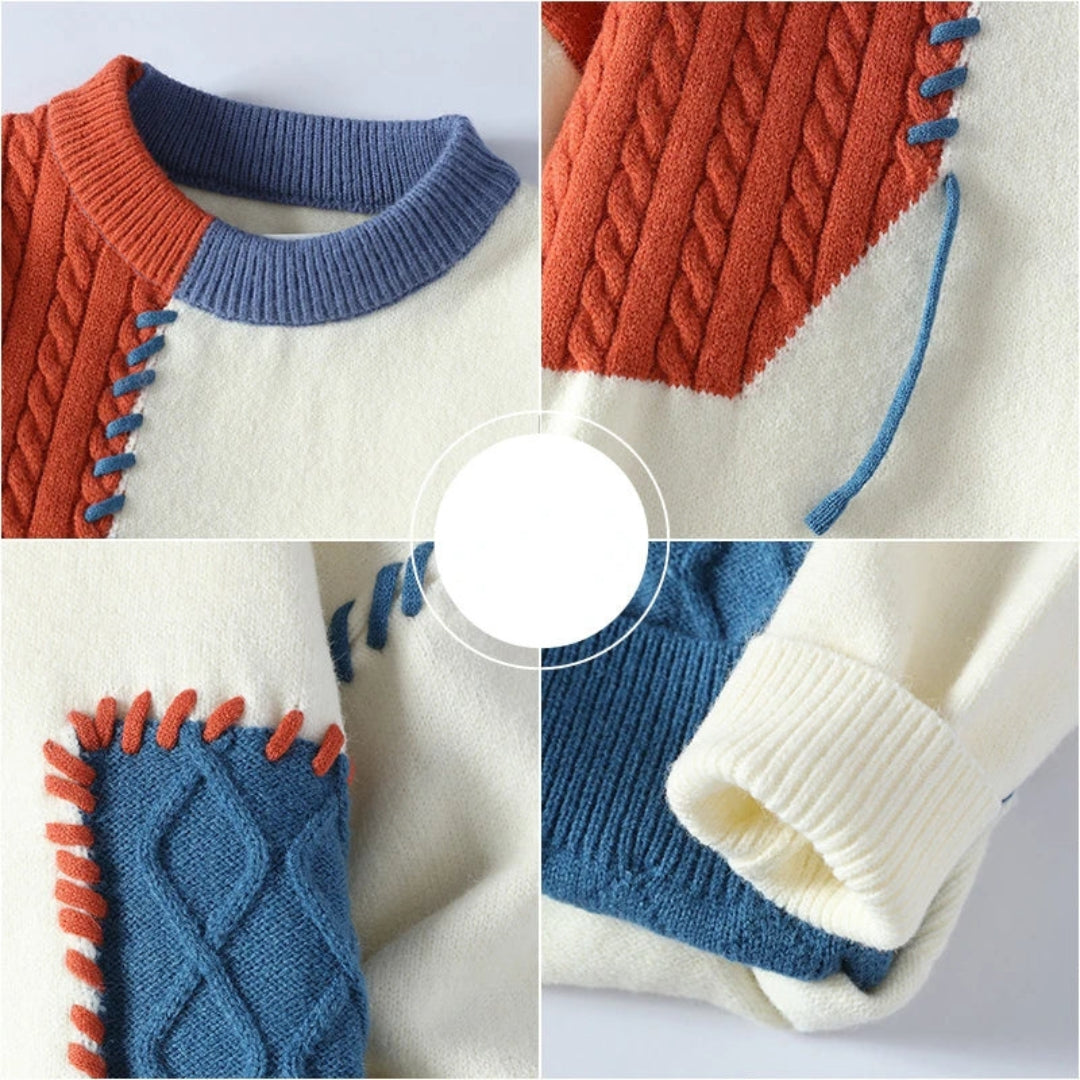 Maglione lavorato a maglia di lusso