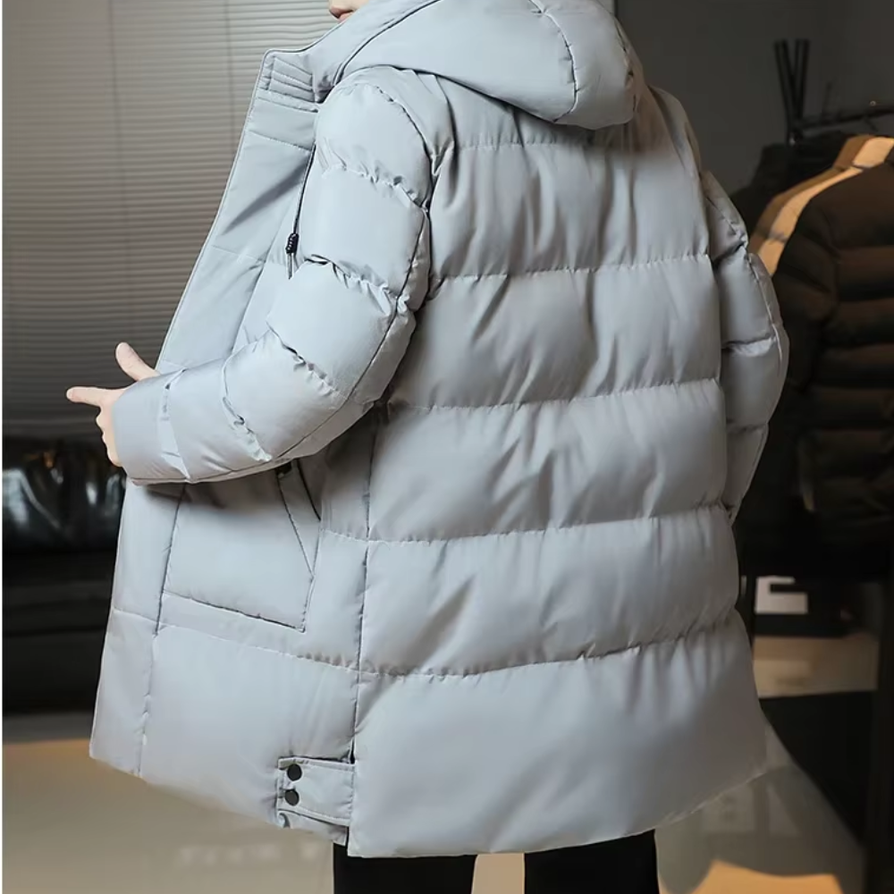 Elegante giacca invernale lunga