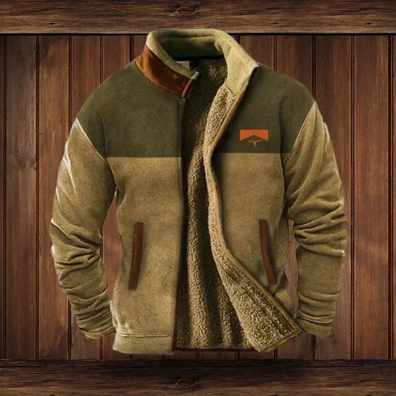 James - Gilet in pile outdoor
