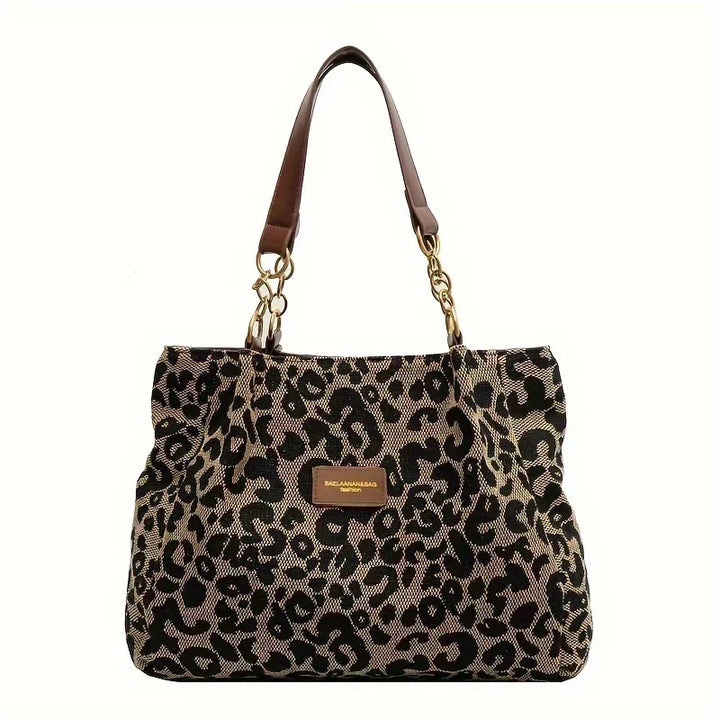 Chloe - Borsa tote con stampa leopardata