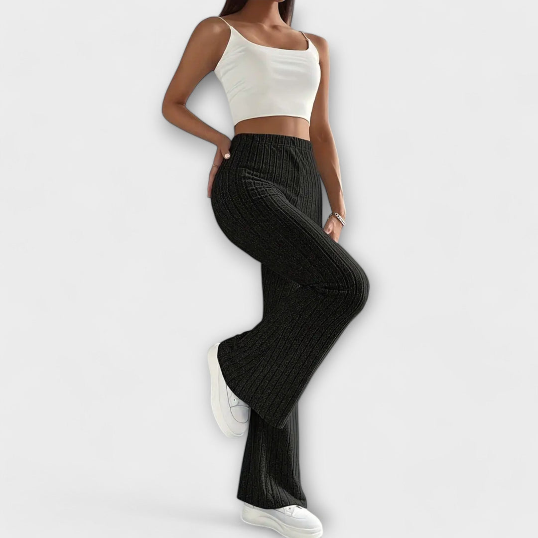 Ella - Pantaloni a gamba larga eleganti