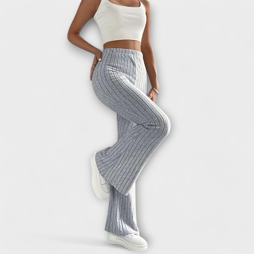 Ella - Pantaloni a gamba larga eleganti