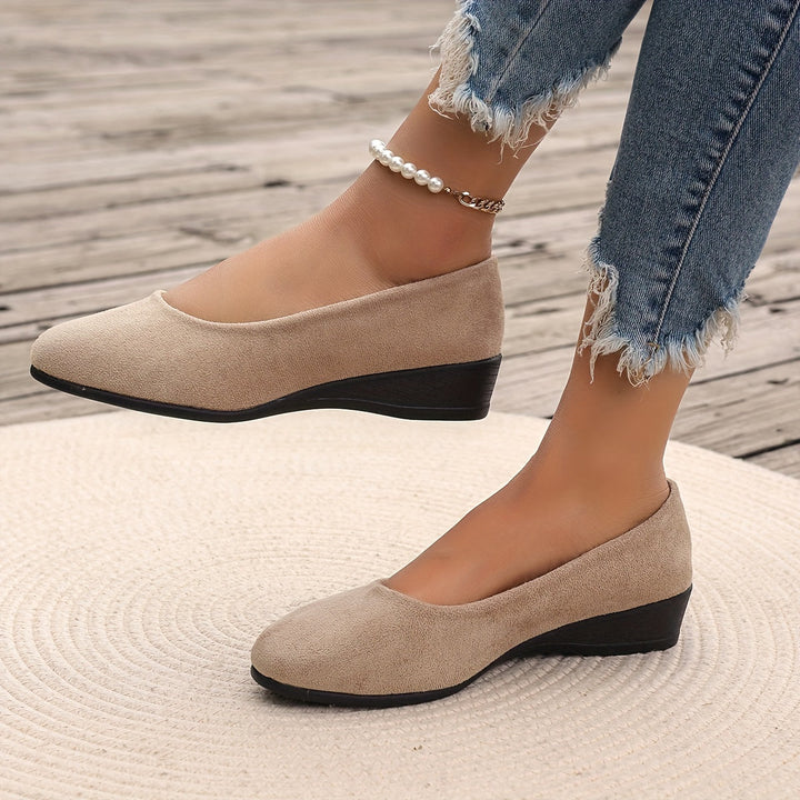 Eliane - Ballerine comode con suola a piattaforma