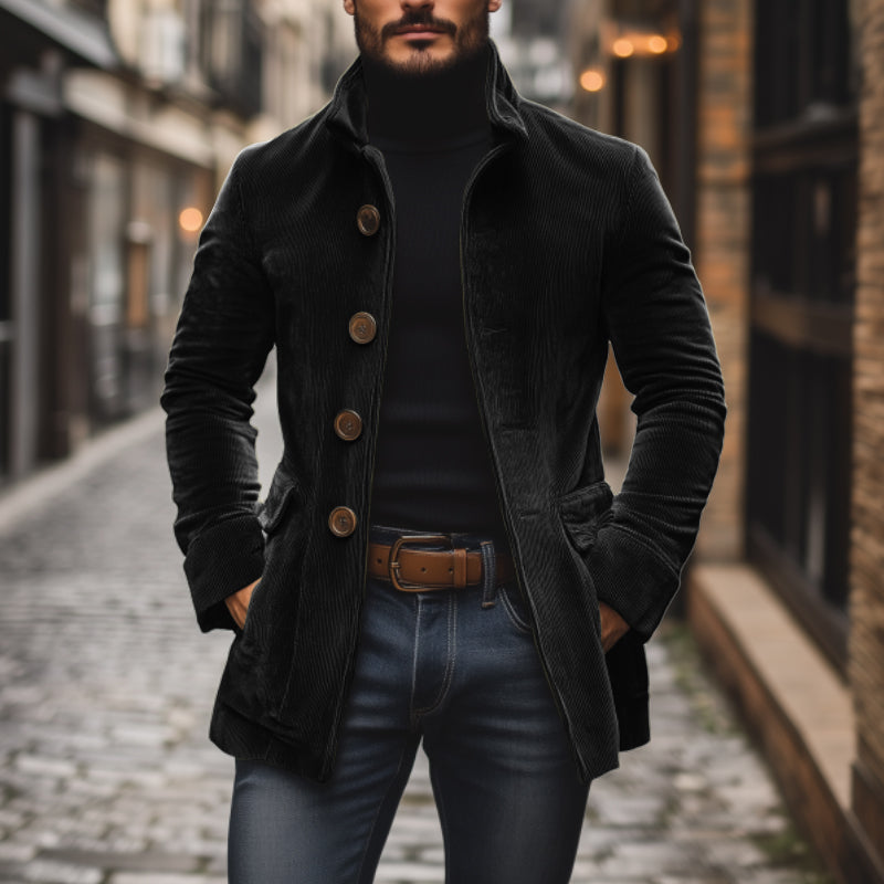Cappotto in Velluto Vintage