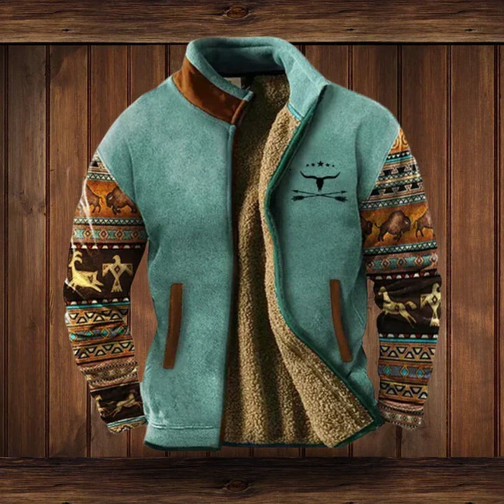 James - Gilet in pile outdoor