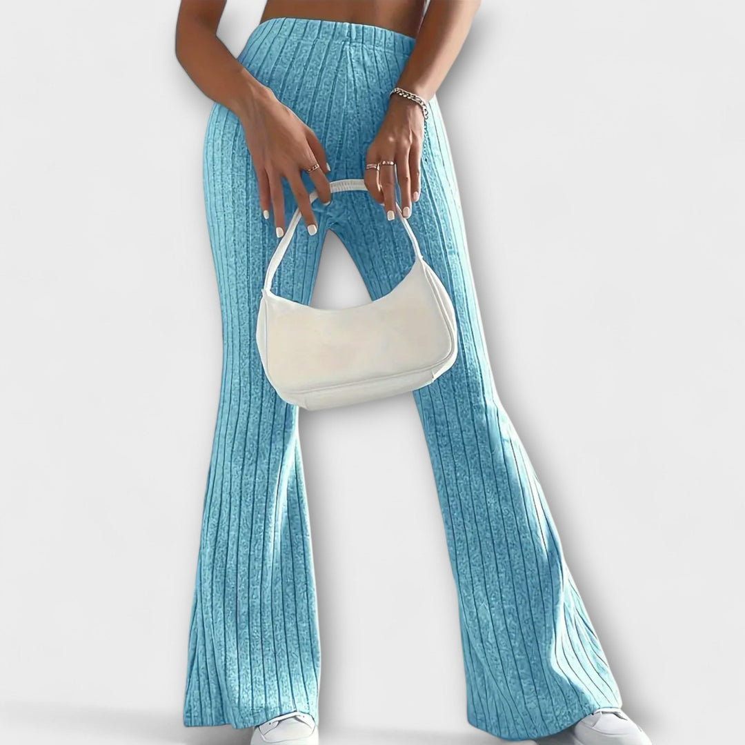 Ella - Pantaloni a gamba larga eleganti