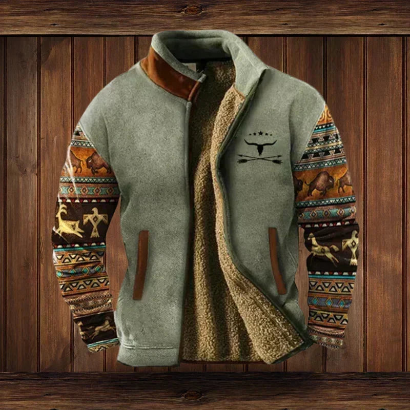 James - Gilet in pile outdoor