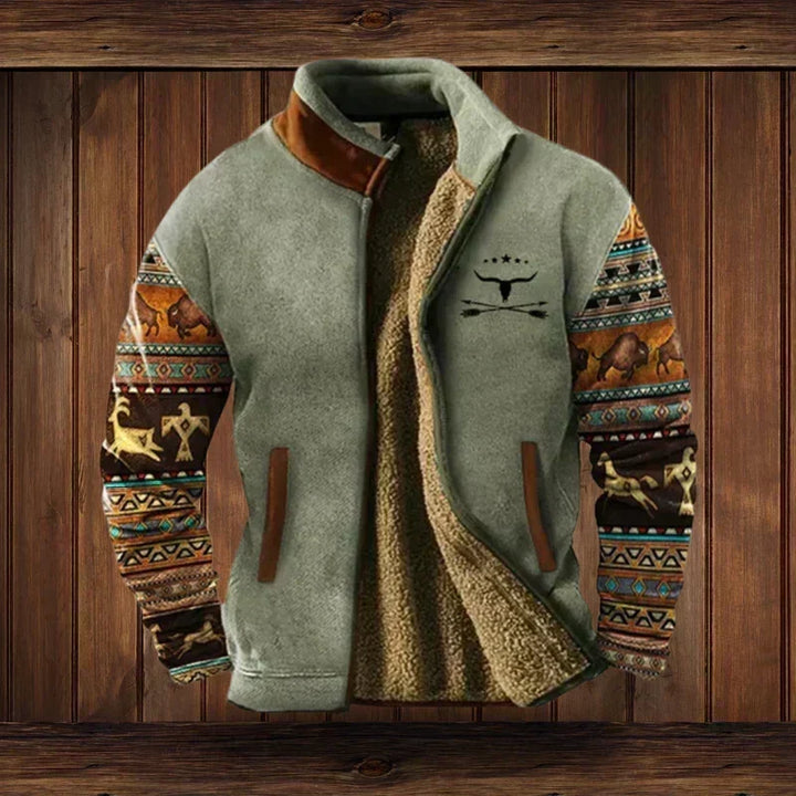 James - Gilet in pile outdoor