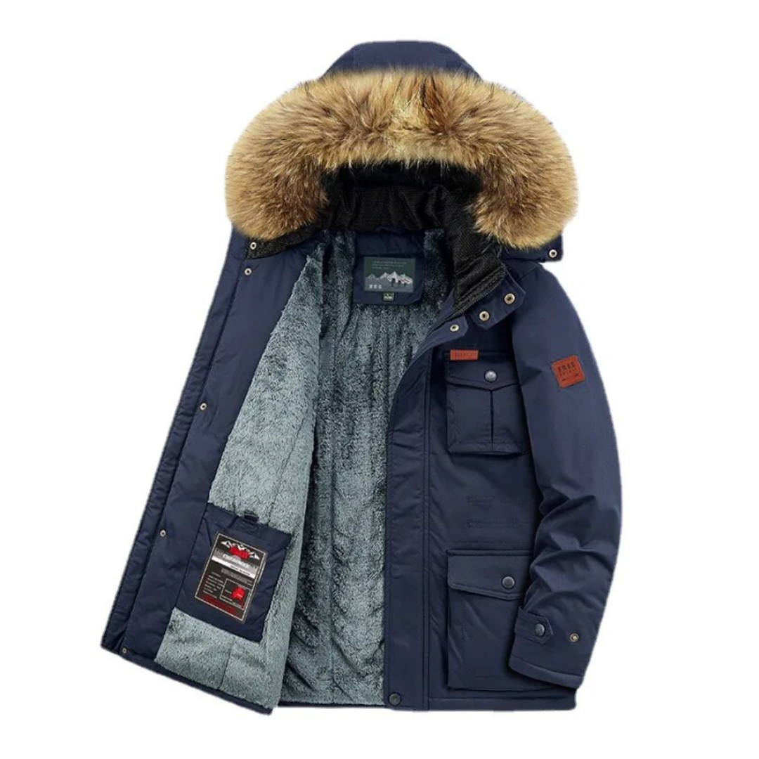 Giacca Parka antivento e antipioggia