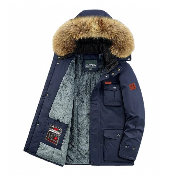 Giacca Parka antivento e antipioggia