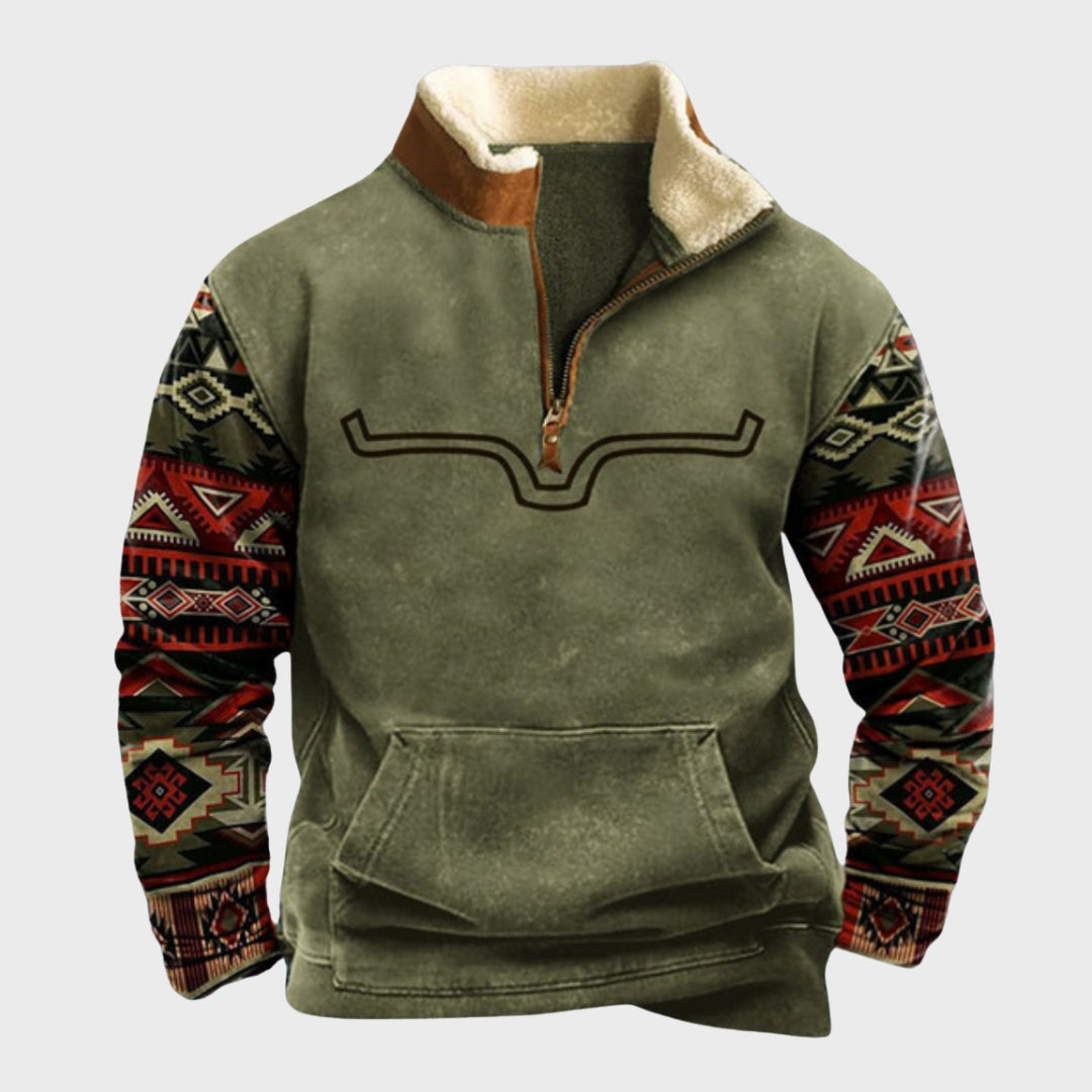 James - Gilet in pile outdoor