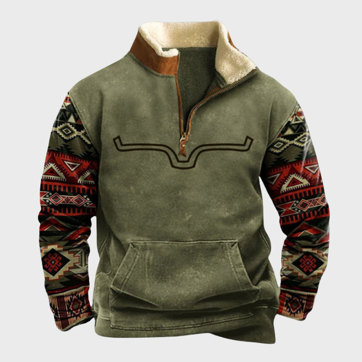 James - Gilet in pile outdoor