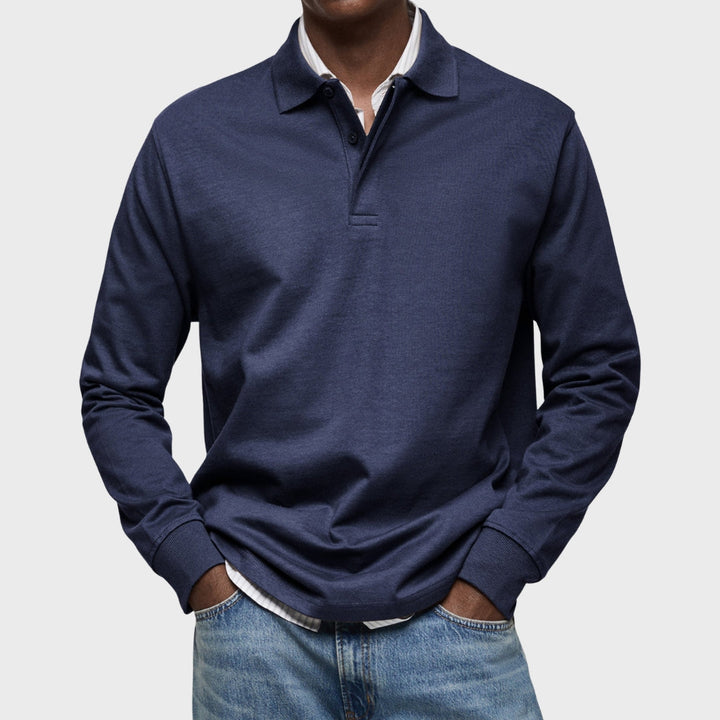 Theodore - Polo di lusso a maniche lunghe