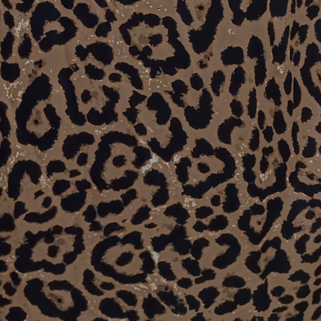 Gonna midi leopardata