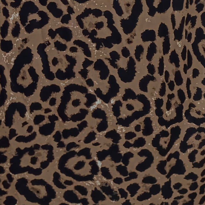 Gonna midi leopardata