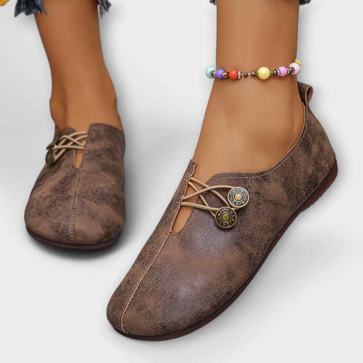 Brooke - Mocassini in camoscio sintetico