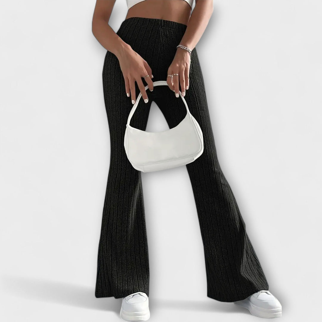 Ella - Pantaloni a gamba larga eleganti