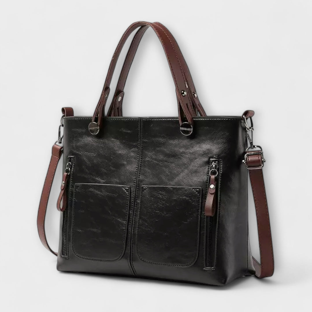 Olivia - Elegante borsa tote in similpelle