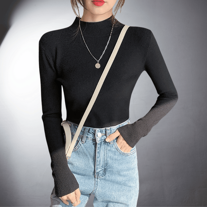 Maglione dolcevita classico in cashmere