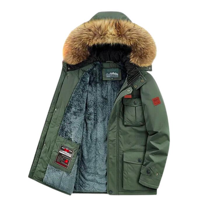Giacca Parka antivento e antipioggia