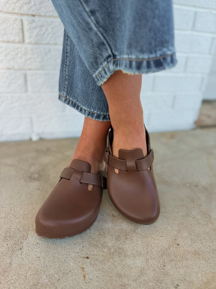 Zoccolo Birkenstock Boston EVA - Roast