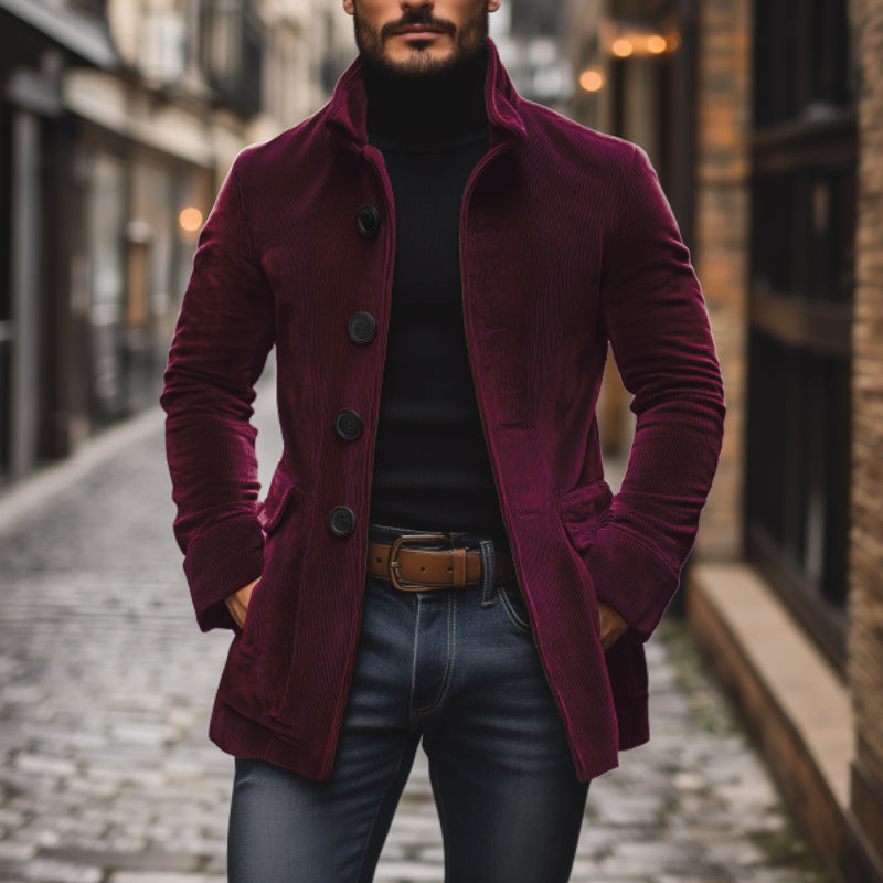 Cappotto in Velluto Vintage